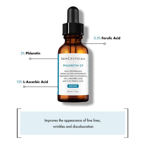 Skinceuticals Phloretin CF Vitamin C Antioxidant Serum for Discolouration 30ml - Image 5