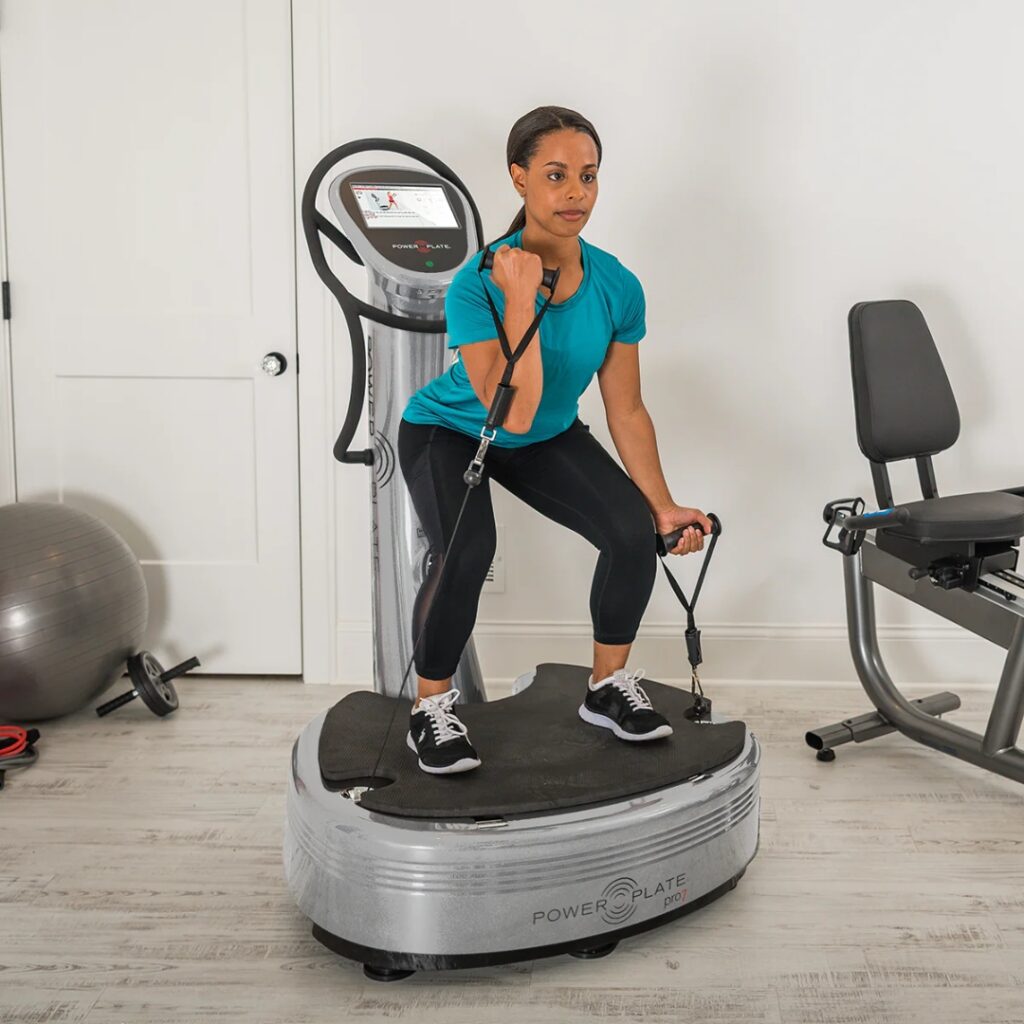 Power Plate Vibration Therapy in THS